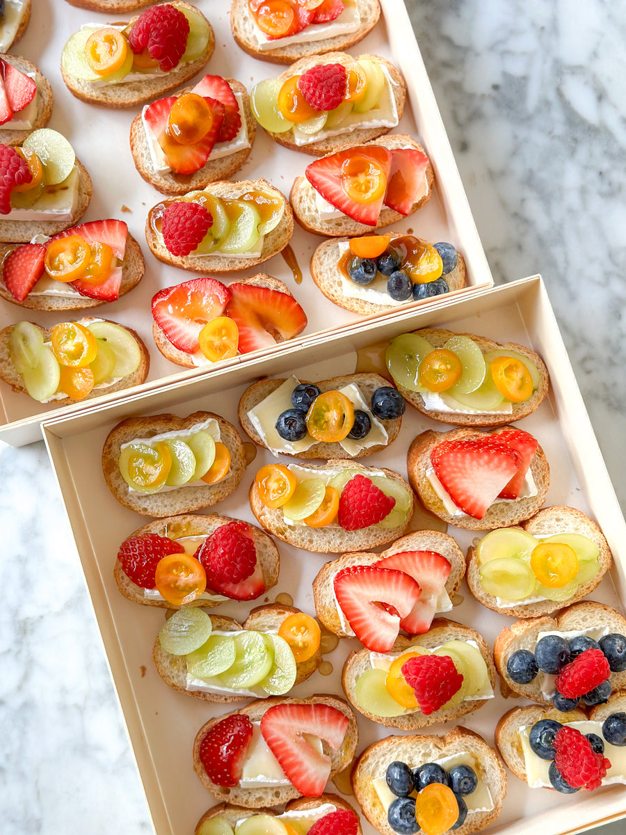 Fruits canapés Happy Love Box